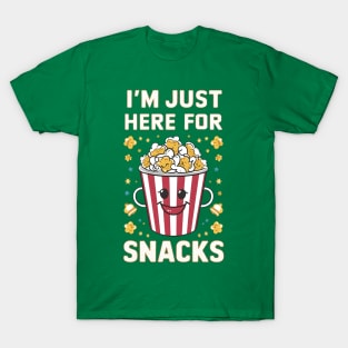 I'm Just Here for the Snacks T-Shirt